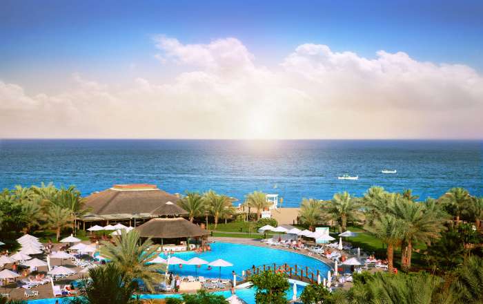 Fujairah Rotana Aerial View