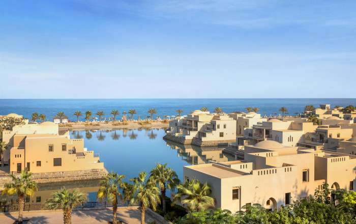 The Elegant Resort Leads to the Ocean