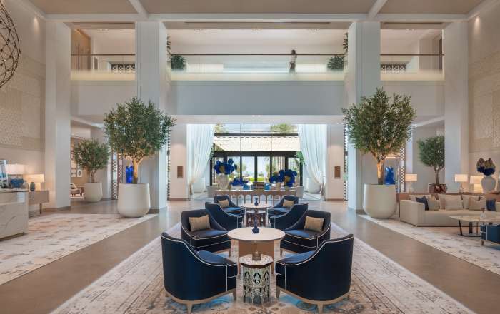 Take some time to yourself in the grand lobby