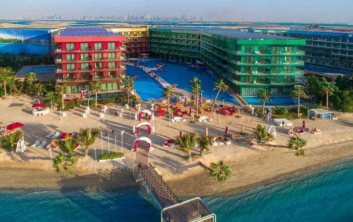 Main image for the offer: Discover Dubai: Exclusive Adults-Only 5* Resort w/Premium Sea View Room Upgrade, Spa Treatment & More - Save up to 14%.