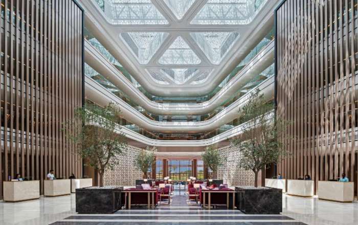 Step Into the Opulent Lobby Area