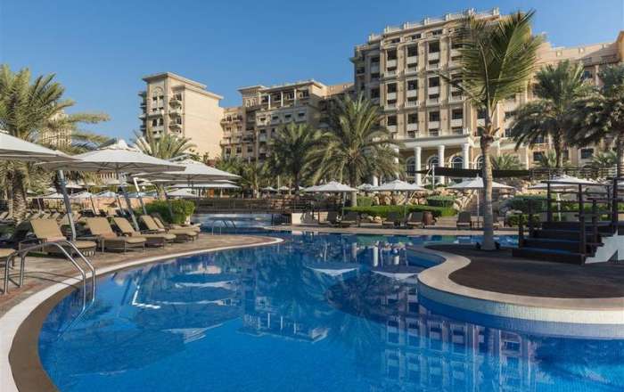 A luxury pool awaits