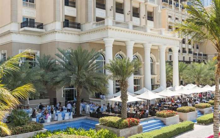 Take a stroll in the lush grounds