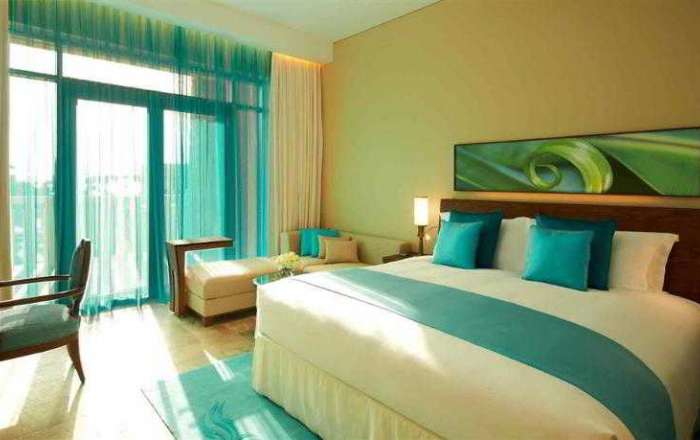 Array of Colourful Accommodations