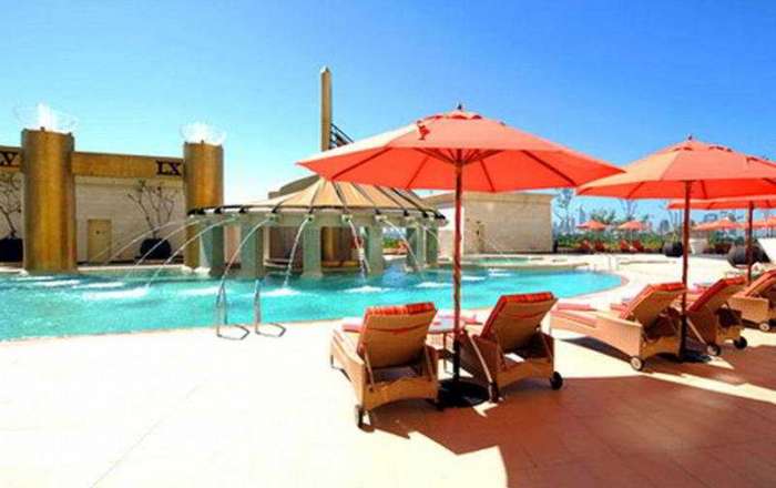 Lounge Around The One of 3 Pools 