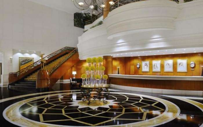 The grand lobby