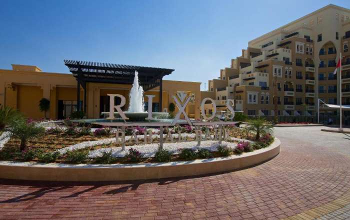 Elegant Resort Entrance