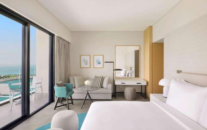 Stay in a Modern Room with Stuning Views