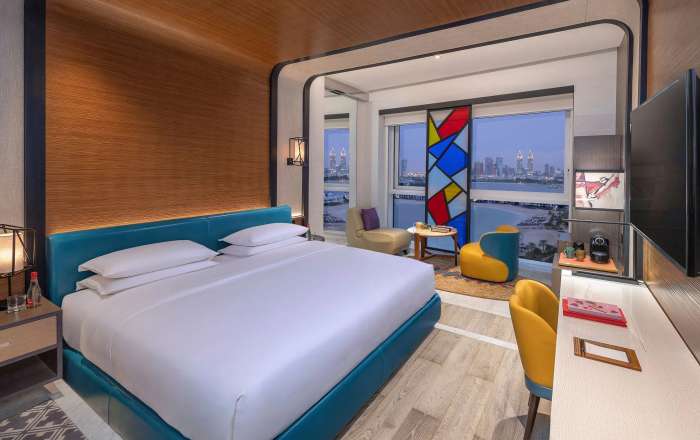 Modern King-Bed Room