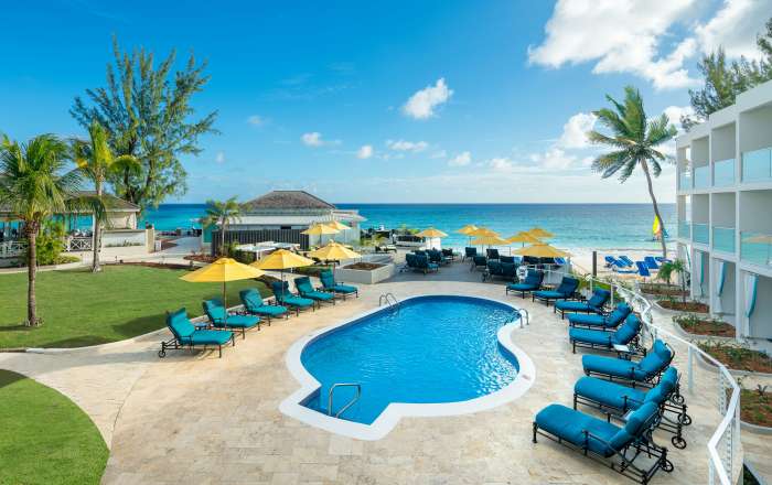 Relax Around the Beachfront Pool