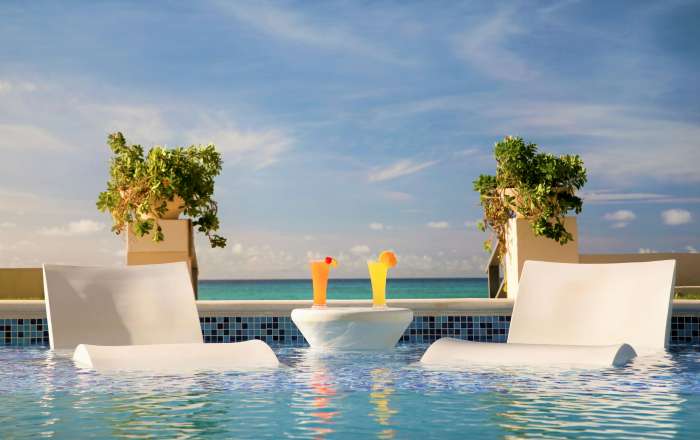 Relax Poolside with a Refreshing Cocktail