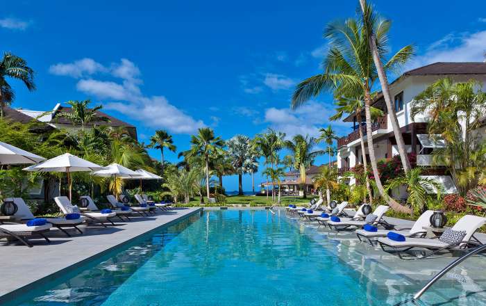 Jump feet first into this dazzling pool