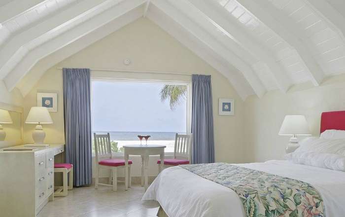 Spacious room with stunning ocean views