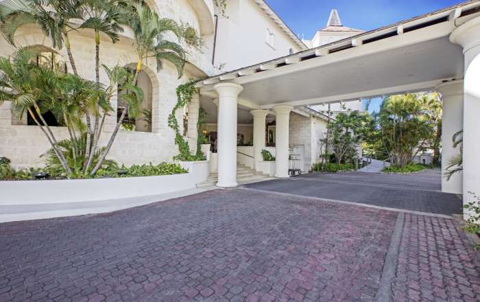 Luxurious entrance to Bougainvillea Barbados