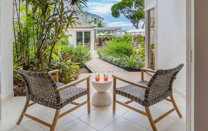 Amazing Garden Views from Your Private Patio