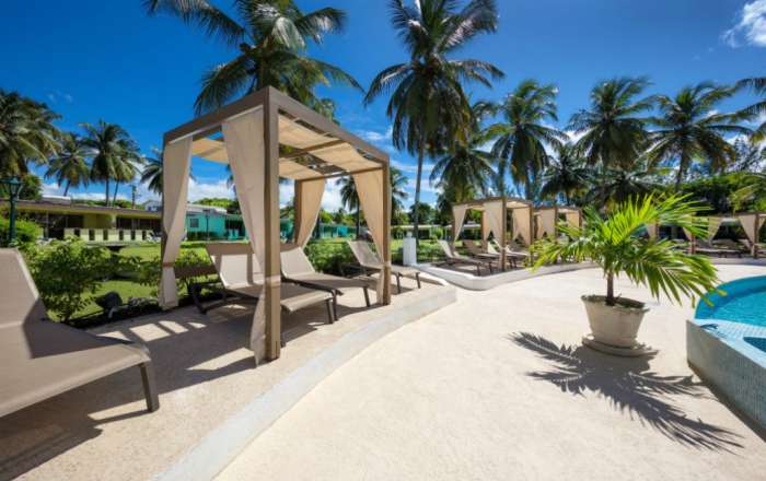 Pool Side Cabana Beds