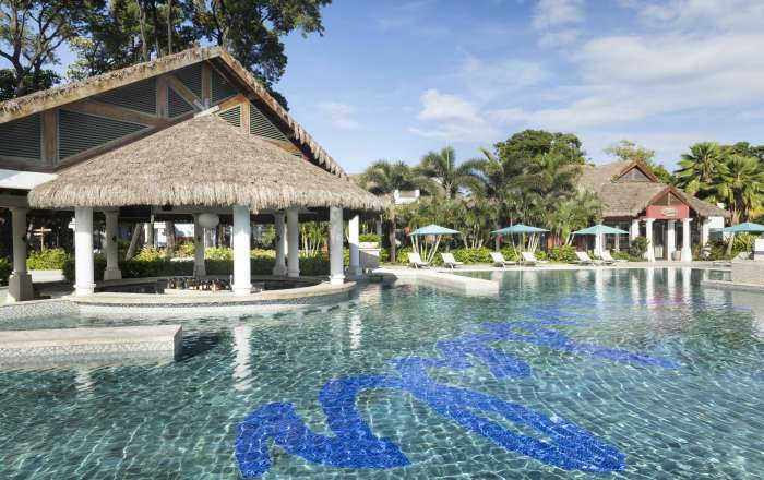 Grab a Drink from the Swim-Up Bar