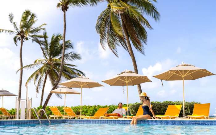 Unwind by the inviting pool