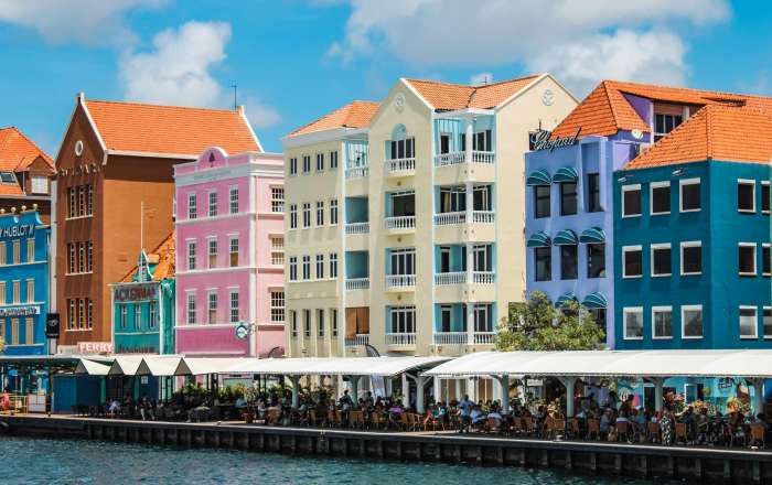 Colourful Buildings of Curaçao