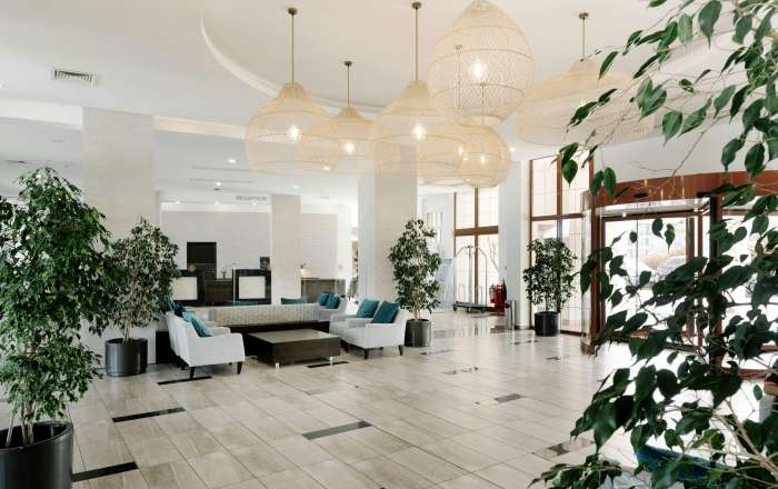 Modern, Stylish Lobby Area