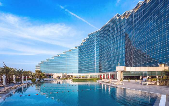 Lounge around a choice of 3 heated pools