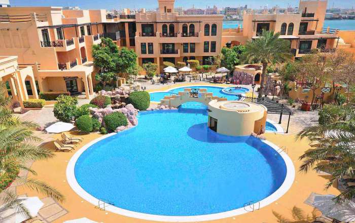 Kick back around a choice of pools