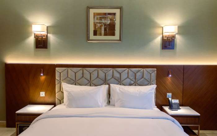 Benefit from spacious rooms and suites