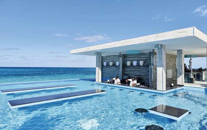 Quench Your Thirst From the Swim Up Bar