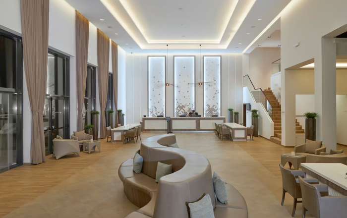 Elegant Reception Area