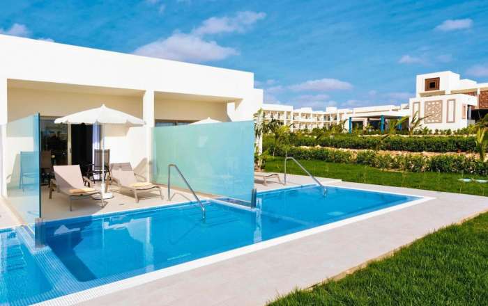 Swim Up Double Room with Private Pool and Terrace