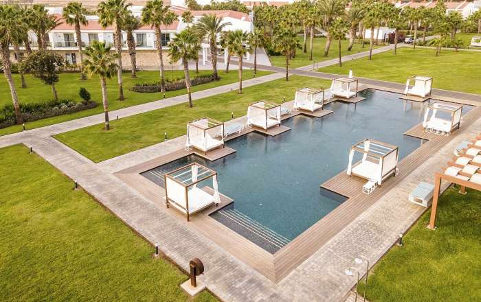 Idyllic Views of the Pool