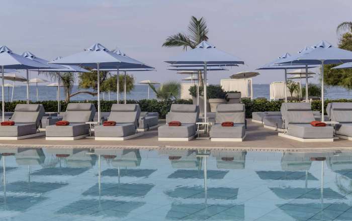 Lounge Around the Elegant Main Pool Area