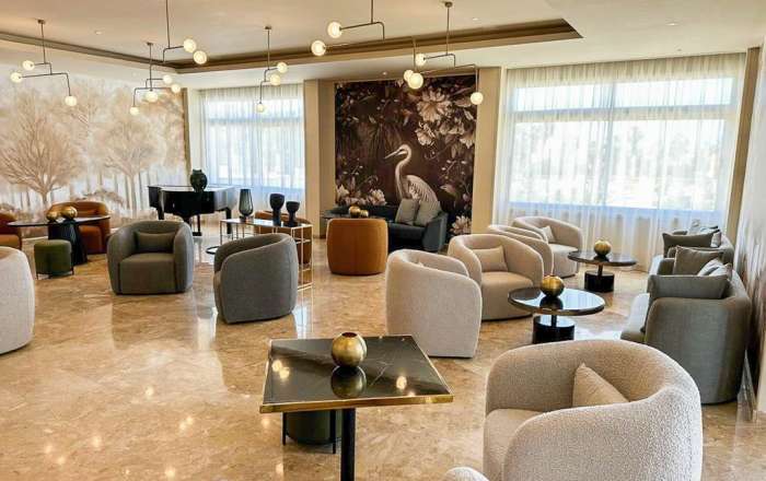 Chic and Elegant Lobby Area