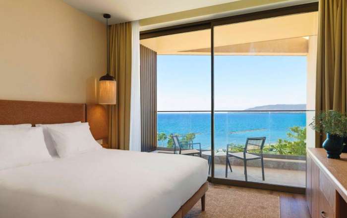 Junior Suite with Sea View and Balcony or Terrace