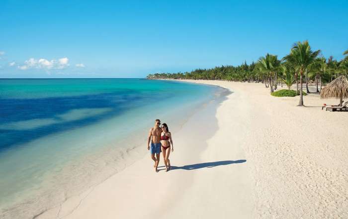 Beach and Ocean at Secrets Cap Cana