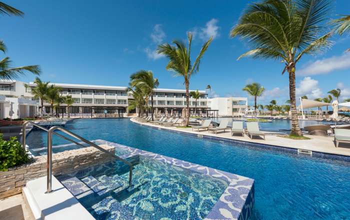 Lavish Pools Adorned with Palms