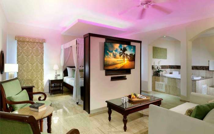 Romance Suite Living Area