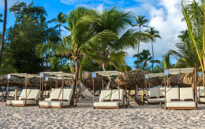 Cabanas on the Beach