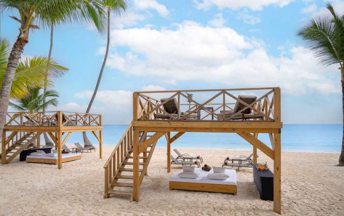 Relax on the Bail Bed Beach Cabana