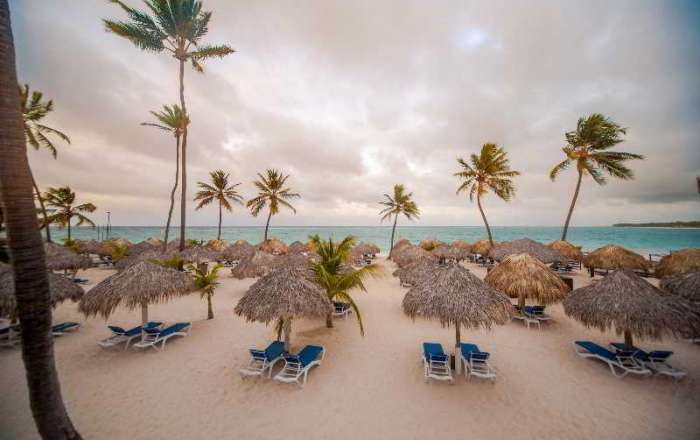 Beautful Bavaro Beach Setting