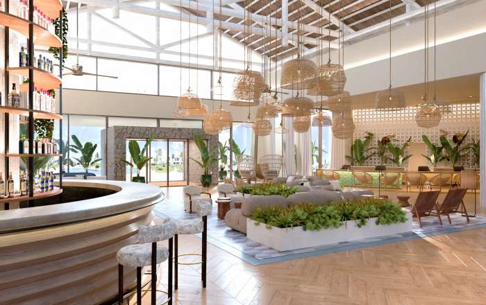 Step into the Luxurious Lobby Area