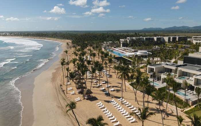 Situated on a Private Stretch of Beach