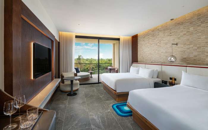 Premier Guest Double King Room with Tropical View