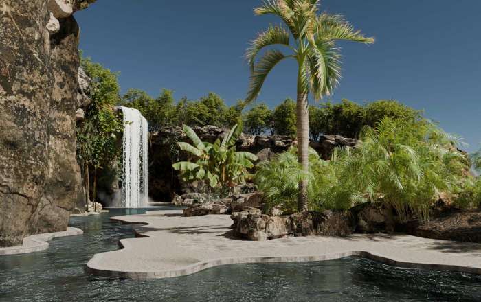 Cenote Inspired Pools