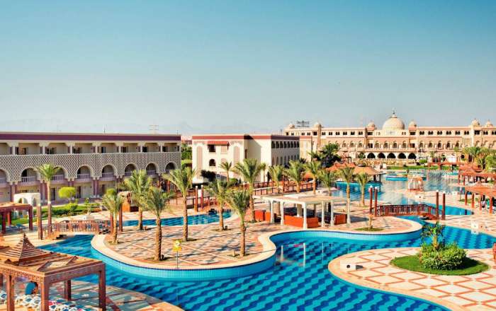 Incredible pool area at Sentido Mamlouk Palace