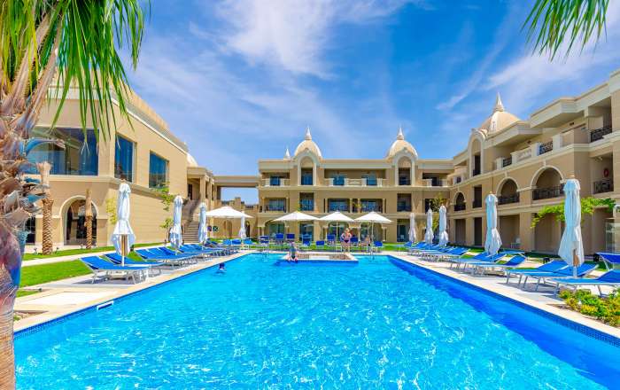 Lounge in the heated pools