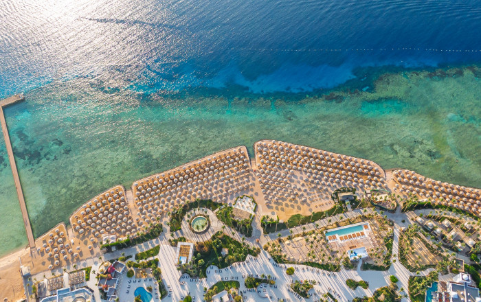 Main image for the offer: Luxury 5* Beachfront Resort In Egypt with Deluxe Pool Access Room & Free Late Check Out.