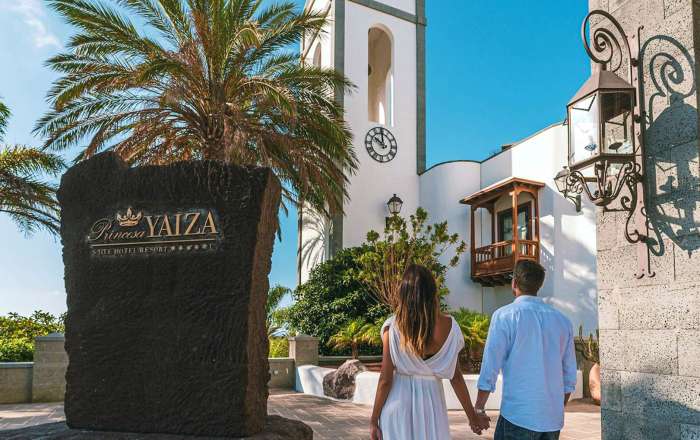 Chic Resort Entrance