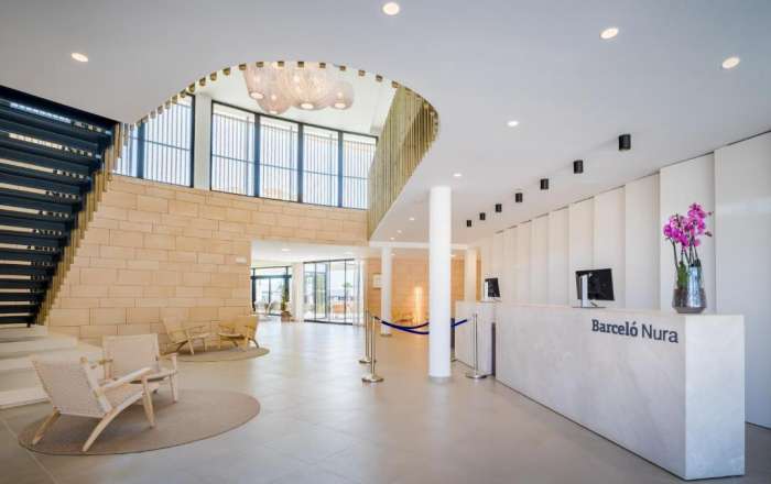 Luxurious Barcelo Reception Area