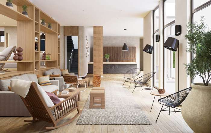 The Stunning Lobby Area at Domes Aulūs Elounda